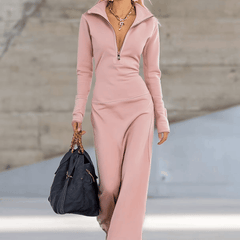 Vestido maxi Kalina de Warszawska Elegancja, largo y elegante con detalles delicados, ideal para ocasiones especiales.
