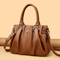 Bolsa cruzada Lucyna de Warszawska Elegancja, bolso de día con diseño elegante y práctico para uso diario.