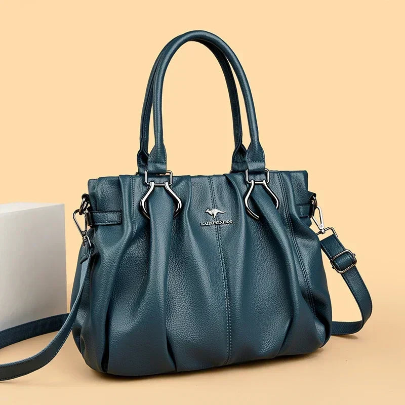 Bolsa cruzada Lucyna de Warszawska Elegancja, perfecta para uso diario, en color neutro con detalles elegantes y cómodo diseño.