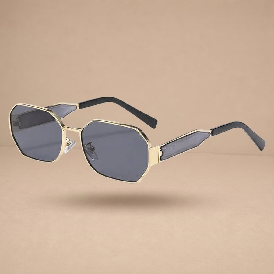 Gafas de sol elegantes Jaylynne de Warszawska Elegancja con montura en color negro y lentes oscuros.