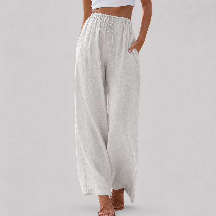 Pantalones cortos de verano elegantes de la marca Warszawska Elegancja, diseño sofisticado y cómodo para mujer.