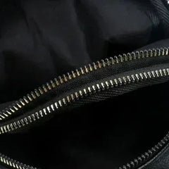 Bolsa de cuero retro Sylwia de Warszawska Elegancja, estilo vintage, en color azul con detalles clásicos para mujer.